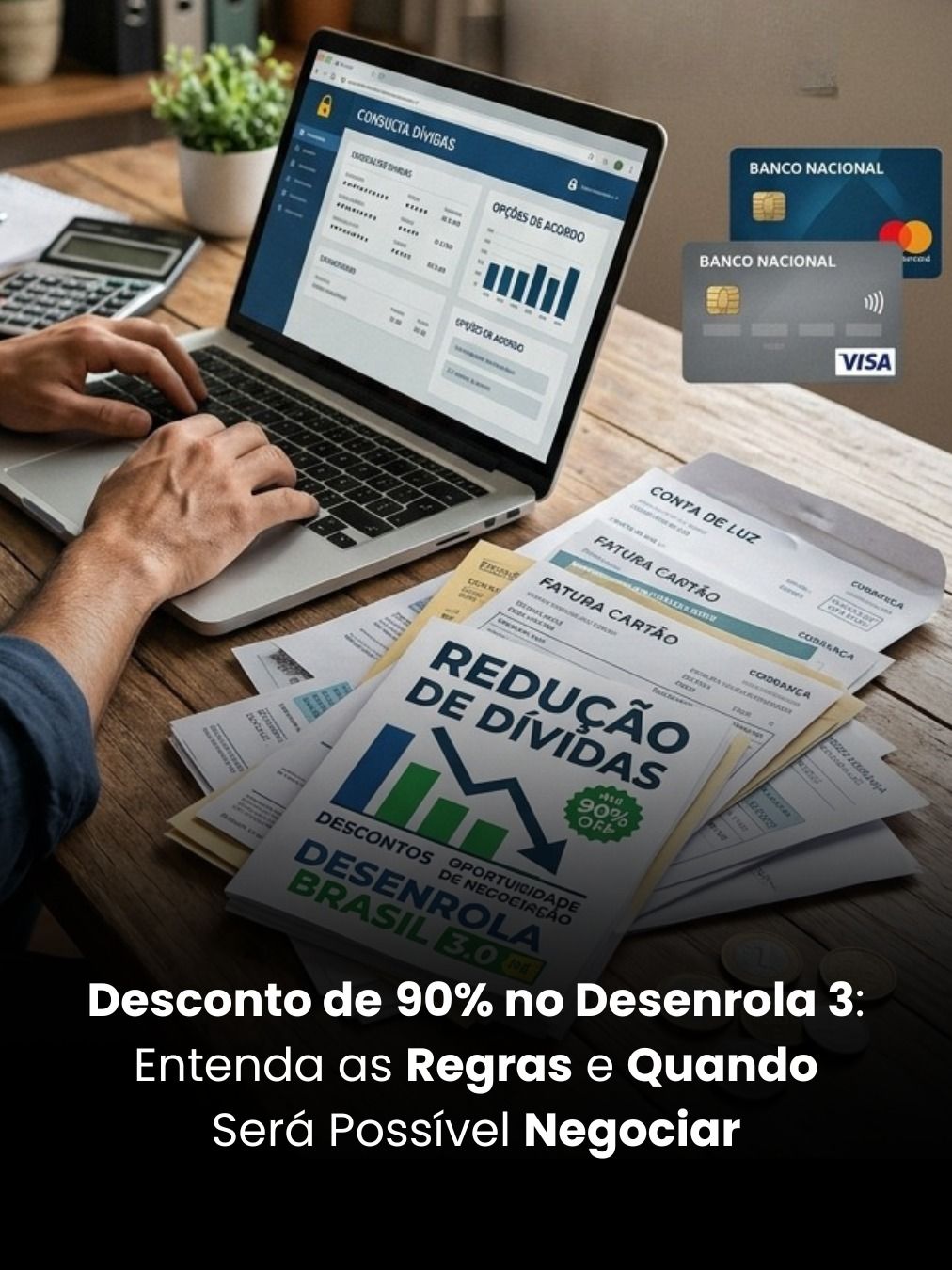 Desconto de 90% no Desenrola 3: Entenda as Regras e Quando Será Possível Negociar
